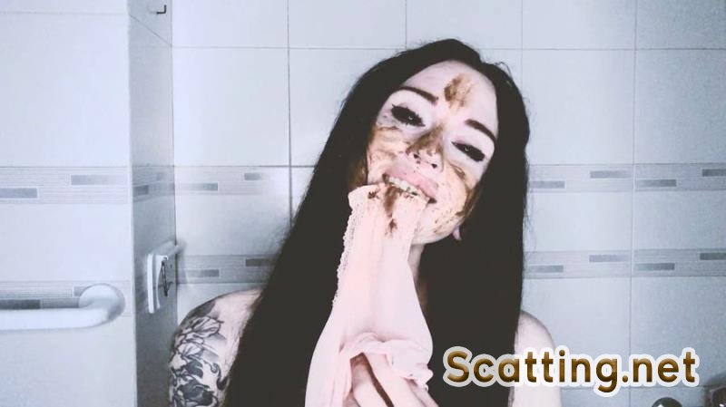 DirtyBetty - Bathroom SCAT play adventures (Scatology, Solo) Extreme Scat [HD 720p]