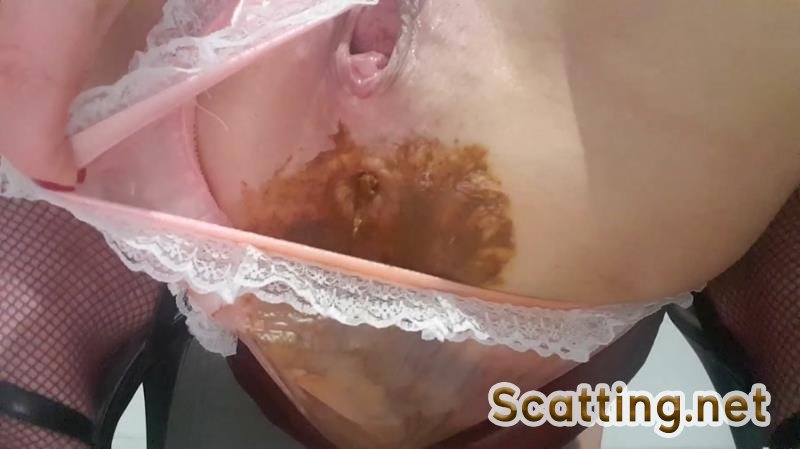 thefartbabes - Aroused In Plastic Panties (Extreme Scat, Solo) Defecation [FullHD 1080p]