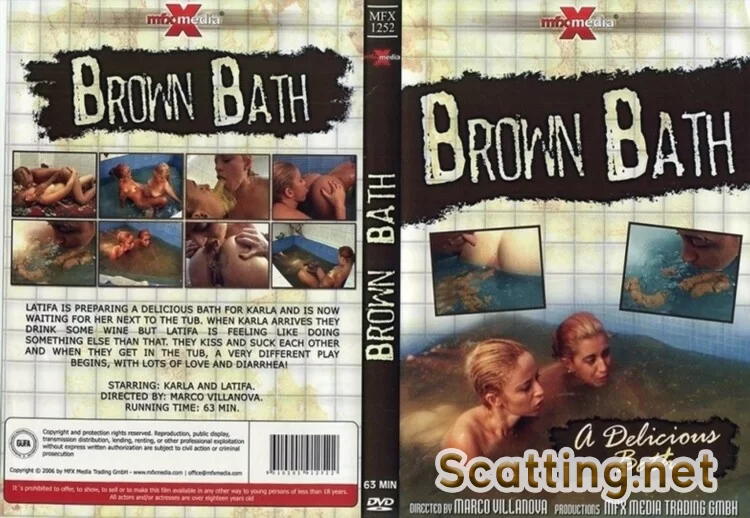 Latifa, Karla - Brown Bath (Scat, Lesbian) MFX Media [DVDRip]