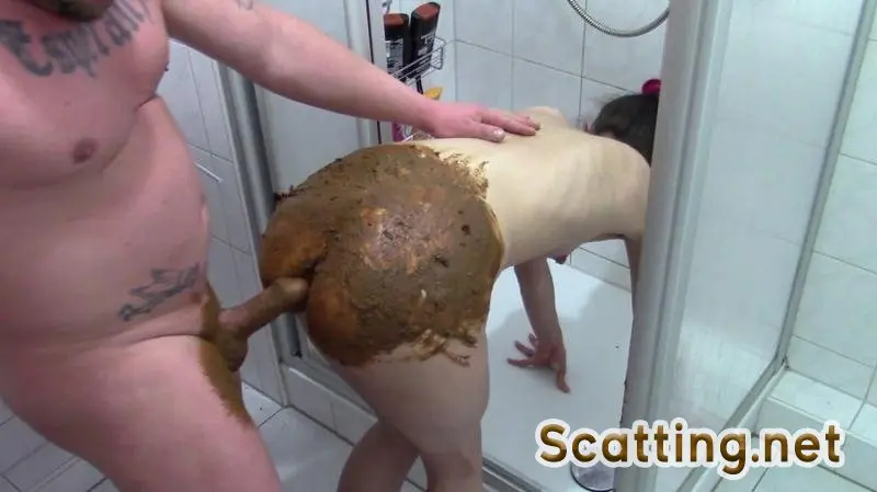 KV-GIRL - Fully lubricated with shit (Sex Scat, Blowjob) Germany Scat [FullHD 1080p]