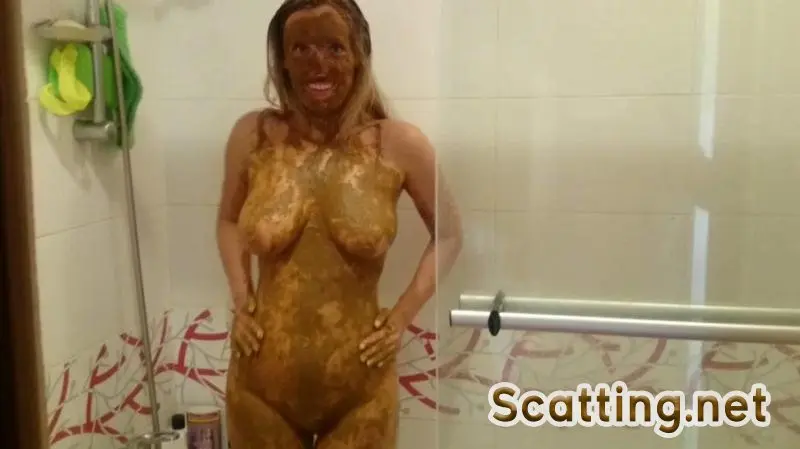 Brown wife - Extreme methods of personal hygiene – Part 2 (Shitting Ass, Solo) Boobs Scat [FullHD 1080p]