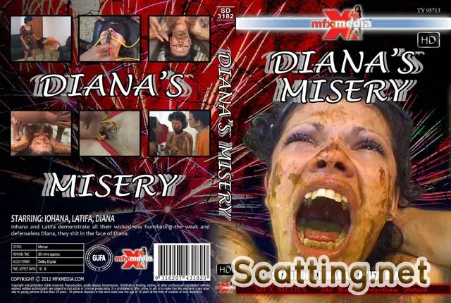 Iohana, Latifa, Diana - SD-3182 Diana's Misery (Domination, Brazil) MFX Media [HDRip]
