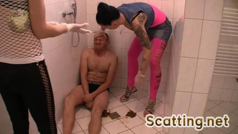 ShitGirls - Ein kümmerliches Opfer (Domination, Femdom) Scat-Movie-World.com [FullHD 1080p]