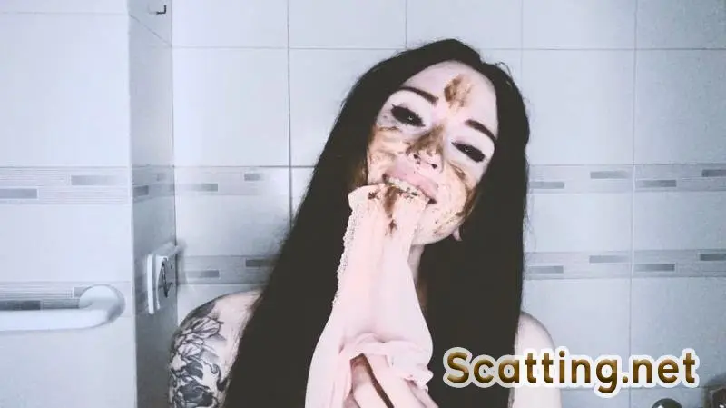 DirtyBetty - Bathroom SCAT play adventures (Scatology, Solo) Extreme Scat [HD 720p]