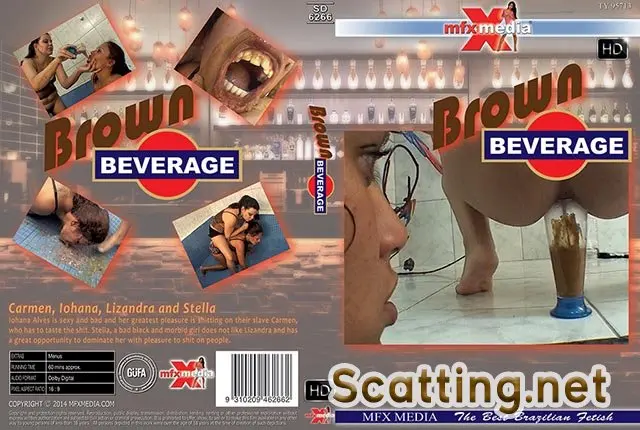 Carmen, Iohana, Lizandra, Stella - SD-6266 Brown Beverage (Lesbian, Orgy, Brazil) MFX Media [HDRip]