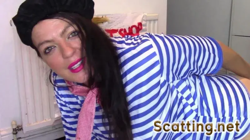 Evamarie88 - Painting With Enema And Shit (Scatology, Milf, Solo) Extreme Scat [FullHD 1080p]