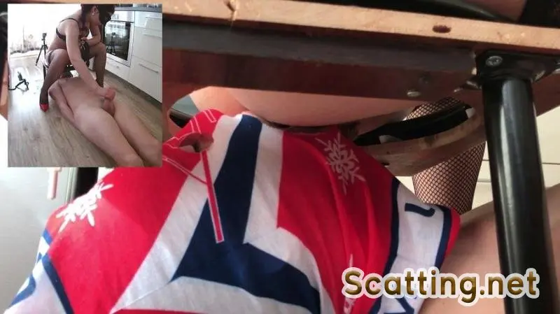 MistressAnna - Shit eater worm (Femdom, Toilet Slavery) Scatting [FullHD 1080p]
