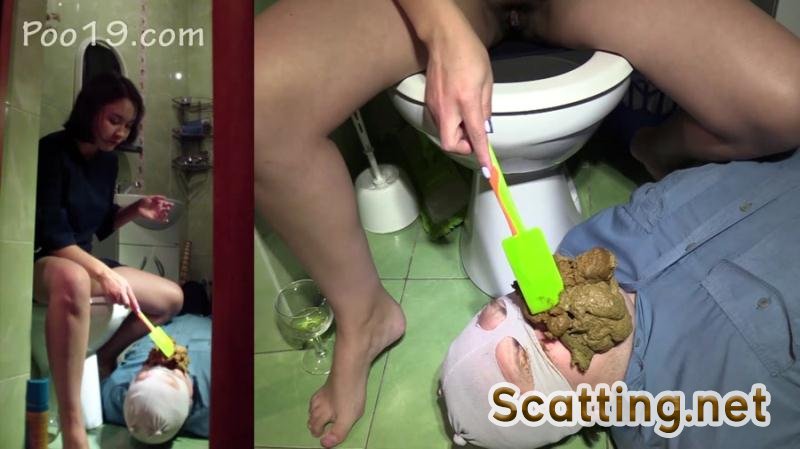 ShitGirl - Toilet Slavery (Domination, Scat Porn) Femdom Scat [FullHD 1080p]