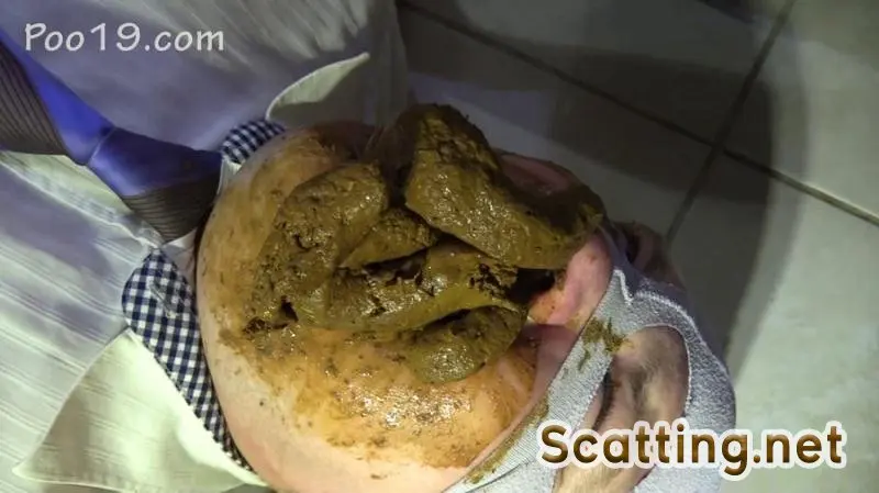 MilanaSmelly - Accelerated eating of shit (Scat Porn, Humiliation) Toilet Slavery [FullHD 1080p]