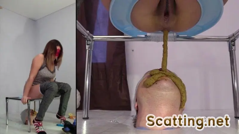 MilanaSmelly - 4 Shit's bombs are falling into mouth ( Toilet Slavery [FullHD 1080p]