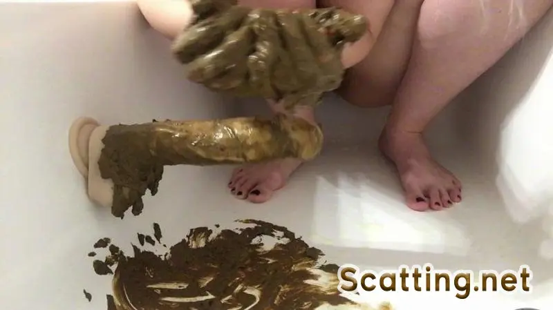 ChubbiBunni - Creamy Dildo Jerkoff (Masturbation, Amateur) Scatting [HD 720p]