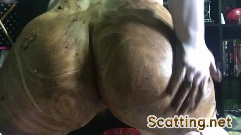 ChubbiBunni - Ass Worship/Humiliation Smear (Scatology, Solo) Farting [FullHD 1080p]