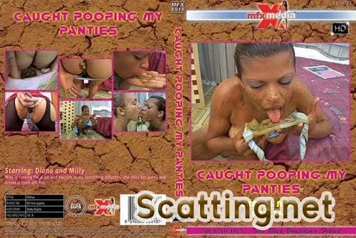 Diana, Milly - MFX-918 Caught Pooping My Panties (Lesbian, Panty, Smearing) MFX-Media [SD]