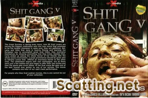 Adriana, Bel, Viviane Alves, Deb, Fatima, Josie, Laysa, Simone, Telma - 171 Shit Gang 5 (Smearing, Gang) MFX [SD]