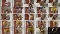 MissAnja - Super Filthy Cute Enema Pants (Masturbation, Dildo) Solo Scat [FullHD 1080p] Screenshot 1