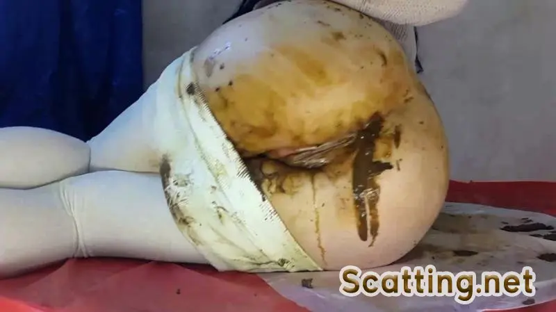 Anna Coprofield - White Pants (Defecation) Panty Scat [FullHD 1080p]