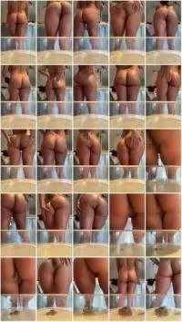 kinkycat - 15 mins of fun (Smearing, Solo) Big Farting Girls [UltraHD 2K] Screenshot 1