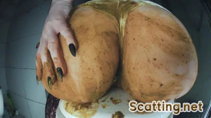 DirtyBetty - OI! Scat beauty with dirty pussy (Teen, Solo) Panty Scat [FullHD 1080p]