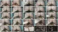 Versauteschnukkis - Hairy milf pisses out of her ass (Anal, Amateur) Sex Scat [FullHD 1080p] Screenshot 1