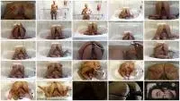 Abigail Dupree - Inverted Milk Fountain Enema (Amateur, Milk) Solo [HD 720p] Screenshot 1
