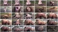 MakeKatPurrrr - Down &amp; Dirty (Shit, Outdoor) Dildo Scat [FullHD 1080p] Screenshot 1