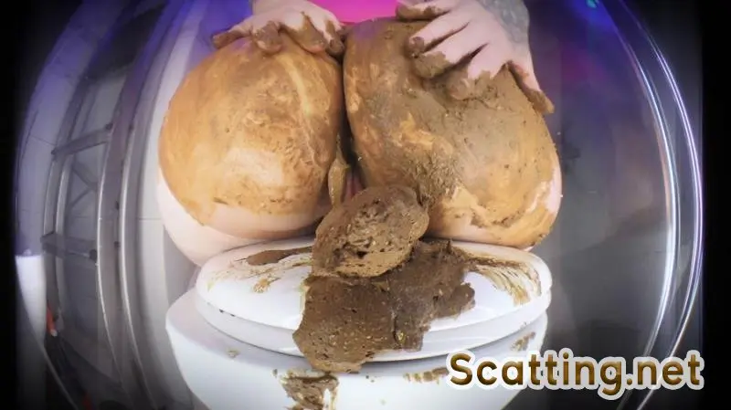 DirtyBetty - Thick Poop vs. Soft Shit (Shitting Ass, Solo) New scat [FullHD 1080p]
