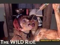 Kira, Violet, 2 males - KIRA &amp; VIOLET - THE WILD RIDE (Eat Shit, Lesbians) Hightide-Video [HD 720p] Screenshot 1
