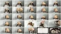 LucyBelle - Huge doggy style shit and pressing back (Shit) Defecation [FullHD 1080p] Screenshot 1