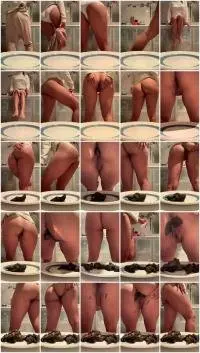 Solo - Only and dark poop today (Defecation, Big Ass) Poop [UltraHD 2K] Screenshot 1