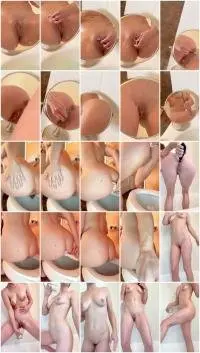 VibeWithMolly - Shave, poop, pee on self (Solo, Shit) Enema [UltraHD 2] Screenshot 1
