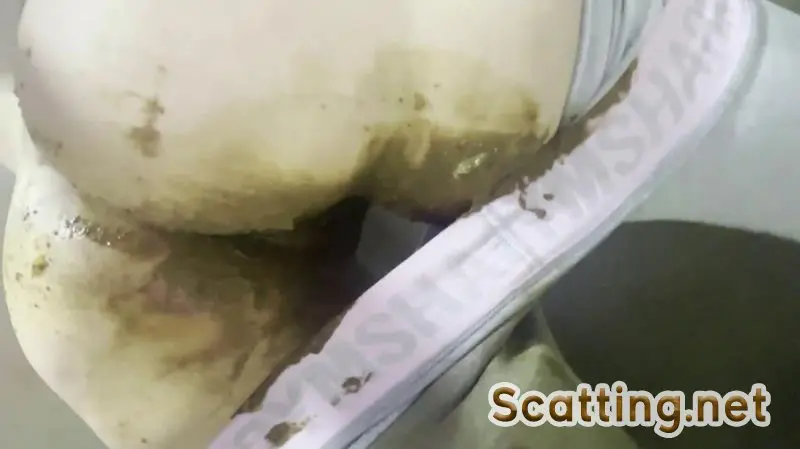 Thefartbabes - Shark Gym Tights Ruined (Poop, Solo) Panty Scat [FullHD 1080p]