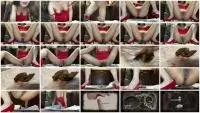 Marinayam19 - Red lips/ heels/ lingerie/ blood (Big pile, New scat) Solo [FullHD 1080p] Screenshot 1