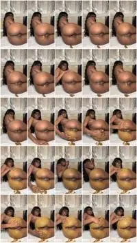 CutieSyren - Smeared buttcheeks (Poop Videos, Solo) Stars Scat [UltraHD 2K] Screenshot 1