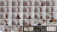MissAnja - Extreme Up Close Period Shitting (Solo, Shit) New scat [FullHD 1080p] Screenshot 1