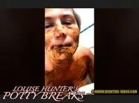 Louise Hunter - LOUISE HUNTER'S POTTY BREAKS (Solo, Milf, Eat) Hightide-Video [HD 720p] Screenshot 2