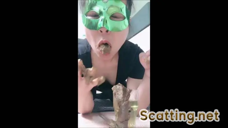 Defecation - Shit Mouth Packing! (Asian, Solo) Farting [FullHD 1080p]