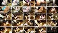 ModelNatalya94 - Yana eats shit collected in a week (Eat Shit, Solo) Eating [FullHD 1080p] Screenshot 1