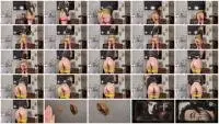 Sophia - Solid Gold Pant Poop with Sophia's Scat Shop (Smearing, Solo) Panty Scat [FullHD 1080p] Screenshot 1