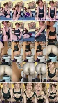VibeWithMolly - Creepy uncle toilet slave (Amateur, Solo) Shit [UltraHD 2K] Screenshot 1