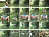 Ana Didovic - Poo in Nature (Solo, Outdoor) AnaDidovic.com [SD] Screenshot 1