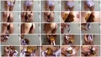 Luna Hellborn - After Holidays Panty Pooping (Solo, Girl, Bathroom) Scatshop.com [FullHD 1080p] Screenshot 1
