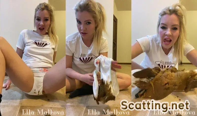 Ella Malova - Girl Next Door P00 in White Panties (Panty, Solo) CassieScatStore.com [UltraHD 2K]
