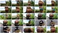 Angelica Scat - Using My Toilet Outdoor (Solo, Milf) yezzclips.com [HD 720p] Screenshot 1