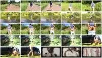 Annalise - Shit in the Moth Near the River (Extreme, Outdoor) Defecation [UltraHD 2K] Screenshot 1
