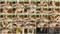 P00girl - pooping blowjob with shit and smearing myself (Solo, Shit) Masturbation [FullHD 1080p] Screenshot 1