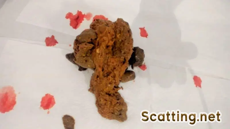 LucyBelle - Big Shit Without Opening My Buttocks (Defecation, Extreme) Solo [FullHD 1080p]