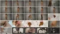 LucyBelle - Big Shit Without Opening My Buttocks (Defecation, Extreme) Solo [FullHD 1080p] Screenshot 1