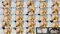 Valentynexx - Dirty anal with brown stockings (Dildo, Dirty Anal) Masturbation [FullHD 1080p] Screenshot 1