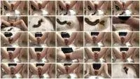 LittleDirtyPrincess - Long smooth thick morning poop &amp; bonus horny poop (Big pile, Solo) Defecation [FullHD 1080p] Screenshot 1