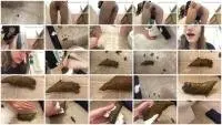 LittleDirtyPrincess - Urgent shit plops on the floor (Scat, Solo) Big pile [FullHD 1080p] Screenshot 1